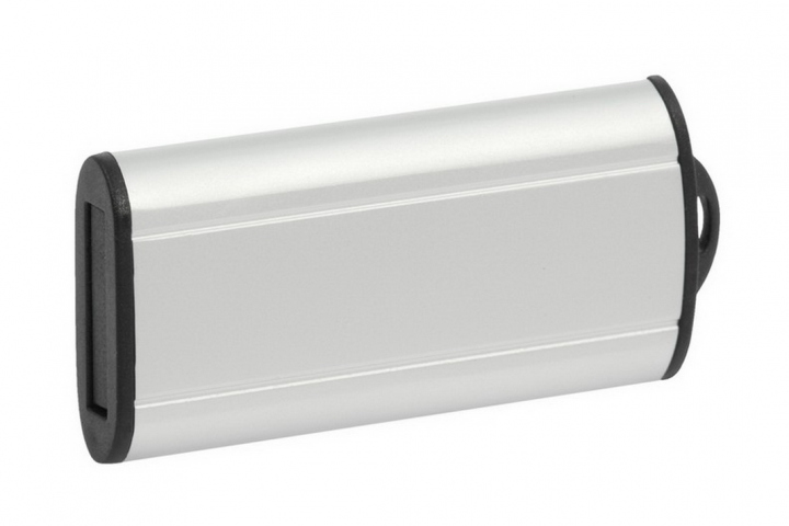 Plástico y metal de memoria USB delgado P8-SLIM
